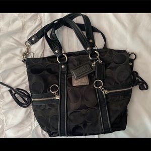 Large Coach Shoulder Purse: Circa 2000s